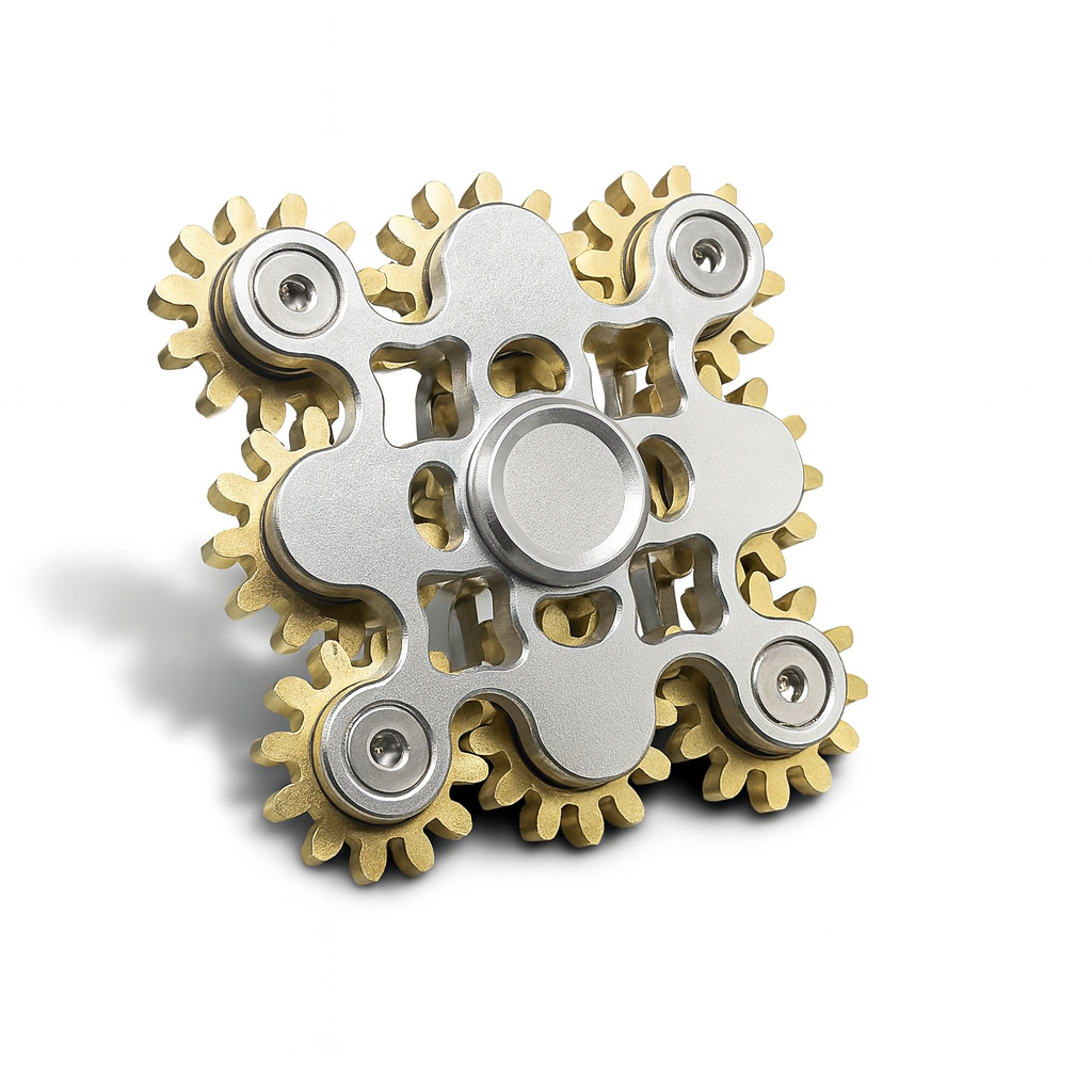 Copper Gear Spinner – Nine Teeth Precision Stress Reliever