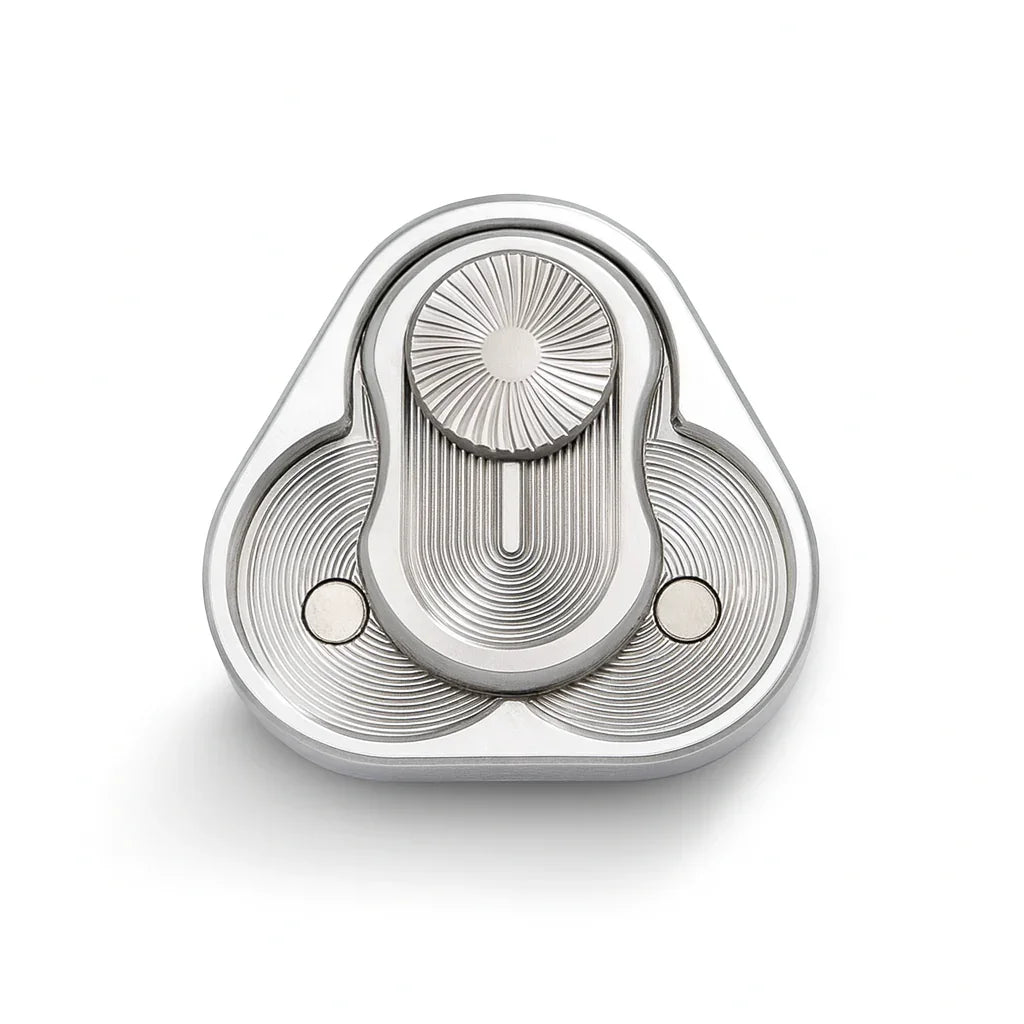 Magnetic Triangular Metal Fidget Slider – EDC Stress Relief Executive Toy for Adults