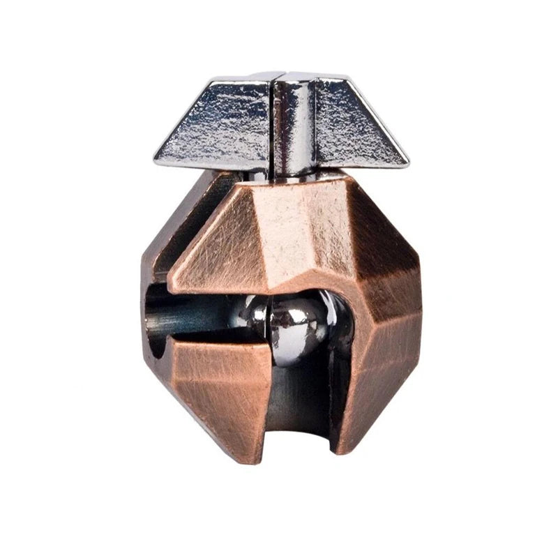 Classic Lock / unlock IQ Metal Teasers Puzzle.