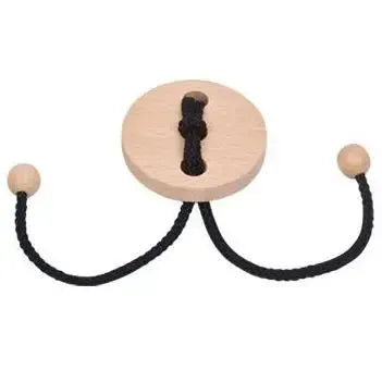 Classic Wooden Puzzle Mind Brain Teasers Interlocking Puzzles Game