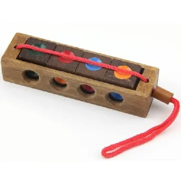 Classic Wooden Puzzle Mind Brain Teasers Interlocking Puzzles Game