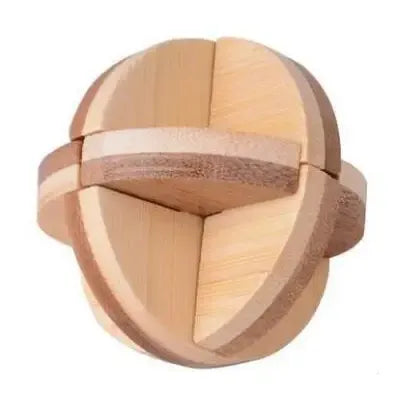 Classic Wooden Puzzle Mind Brain Teasers Interlocking Puzzles Game