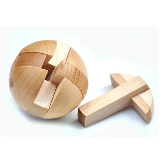 Classic Wooden Puzzle Mind Brain Teasers Interlocking Puzzles Game