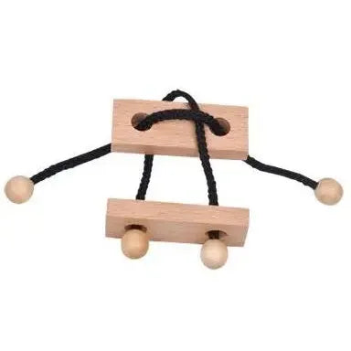Classic Wooden Puzzle Mind Brain Teasers Interlocking Puzzles Game
