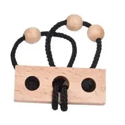 Classic Wooden Puzzle Mind Brain Teasers Interlocking Puzzles Game