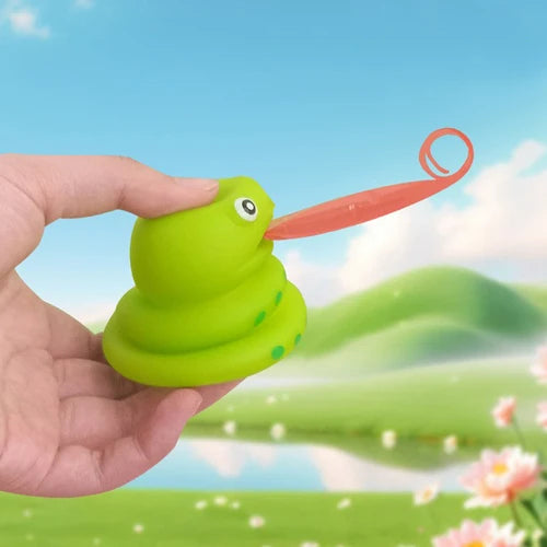 Decompression Fidget Toys Pinch Frog Dinosaur Sticking Tongue Out Relieve Stress 
