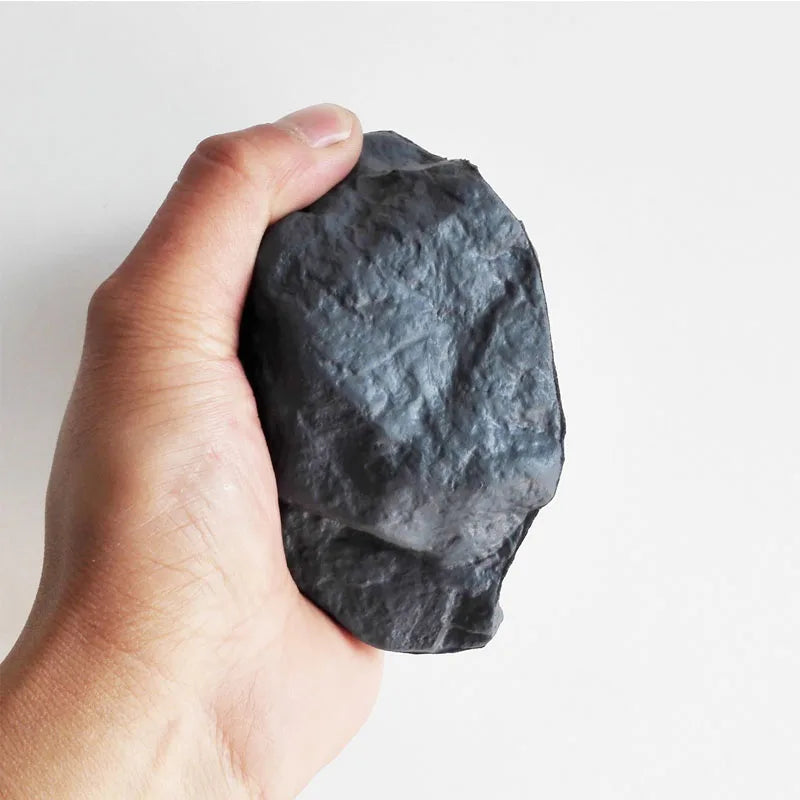 Lunar Focus Foam Ball – Moon Texture Squeezable Desk Toy