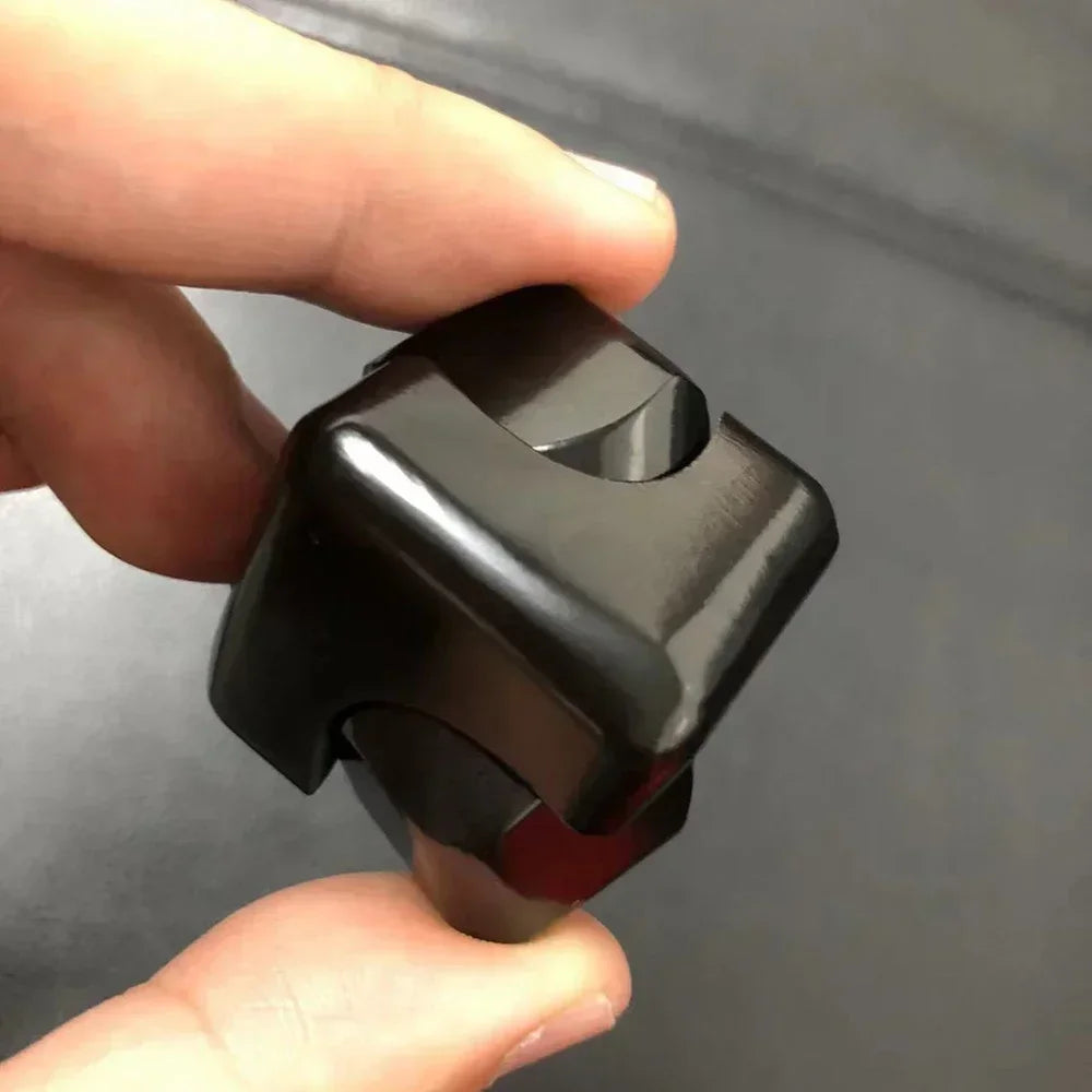 Metal Rotating Cube – Stress Relief Gyroscope Toy for Adults