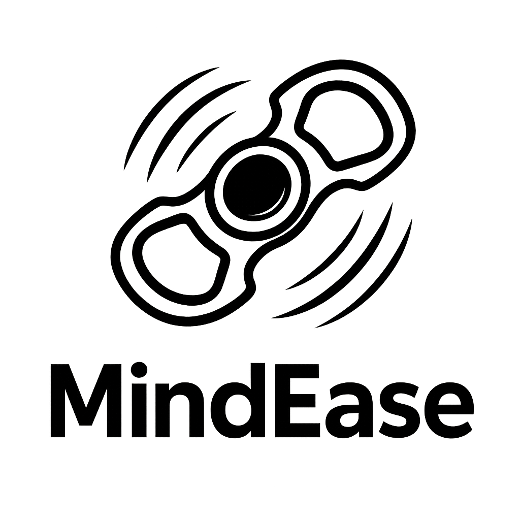 Mindease Pro Calm Focus Flow Premium Desk Spinners Brain Puzzles