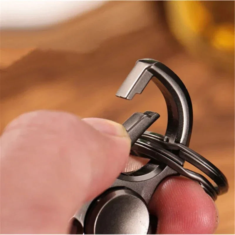 Multi-Function Spinner, Relieves Stress Key chain Bottle Opener