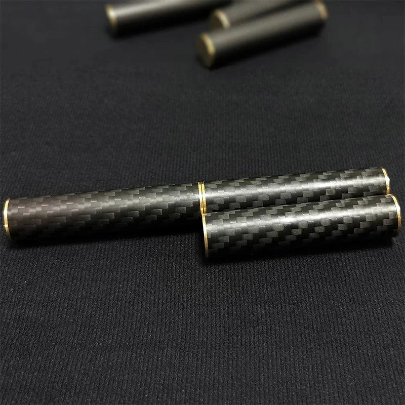 Magnetic Carbon Fiber EDC Fidget Stick – 3-Section Rotating Stress Relief Toy for Adults