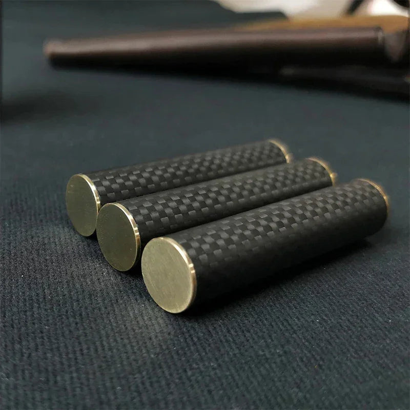 Magnetic Carbon Fiber EDC Fidget Stick – 3-Section Rotating Stress Relief Toy for Adults