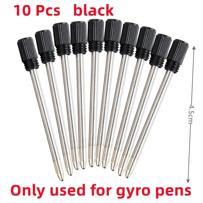 MindEase Multifunctional Spinner Pen with LED Light Finger Rotate Luminous Gyro Pens Fidgets Spinner LED Light Ballpoint Pen Metal Gyro Pen Gift