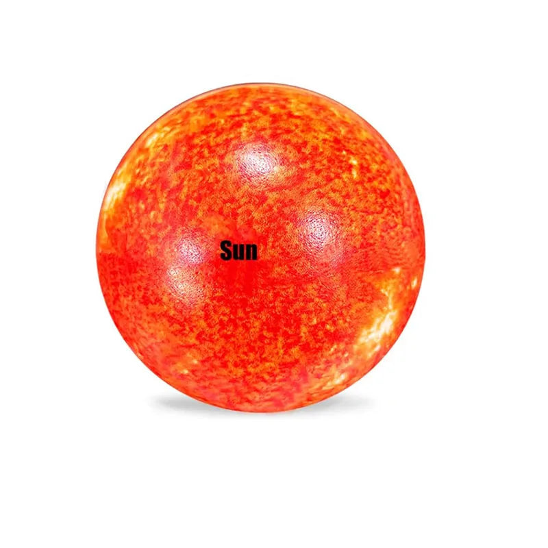 Sun Focus Foam Ball – sun Texture Squeezable Desk Toy