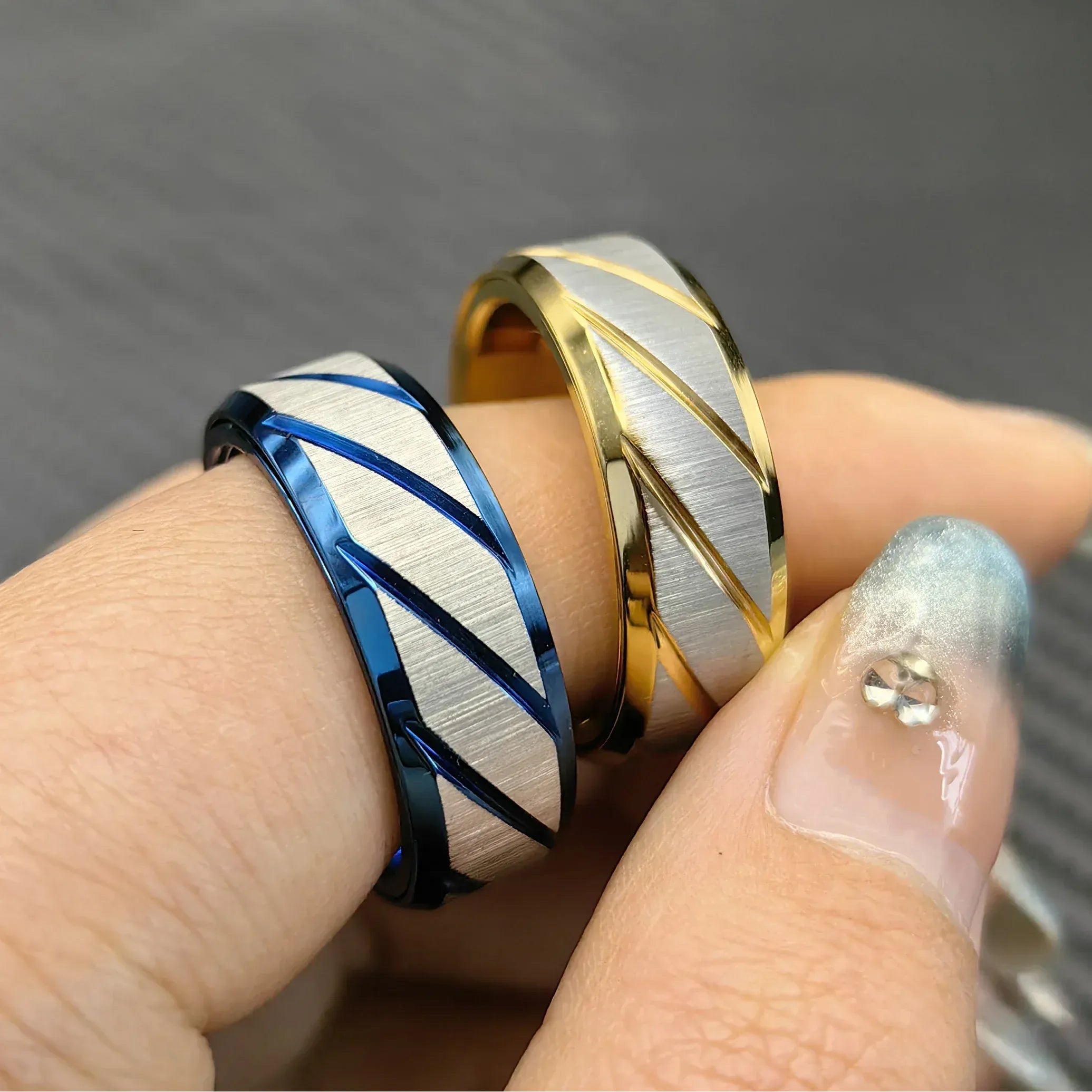 Metal Fidget Ratchet Ring – Stress Relief & Fashion Accessory for Adults