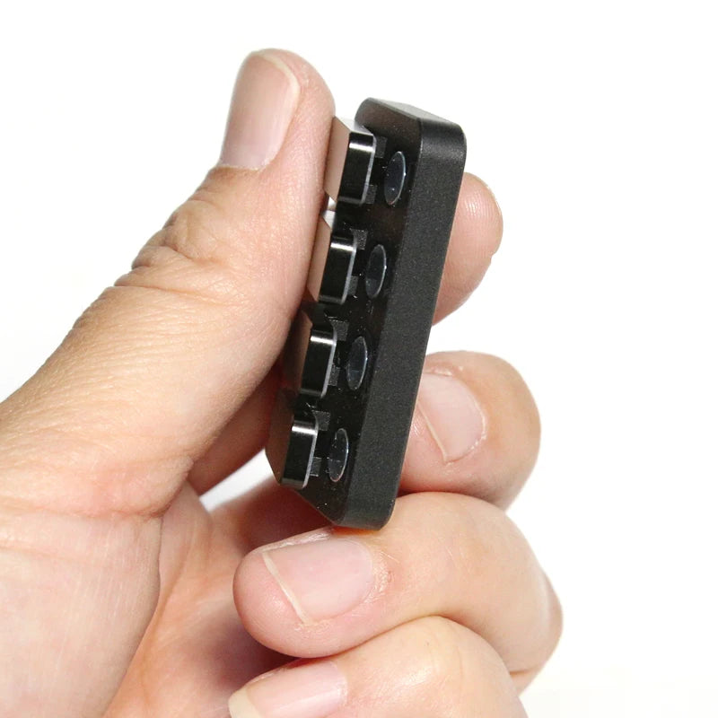 Black Piano Keys Magnetic Fidget Clicker – Premium EDC Stress Relief Executive Toy