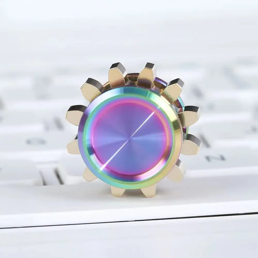Mini Metal Gear Spinner – Precision Stress Relief in Your Pocket