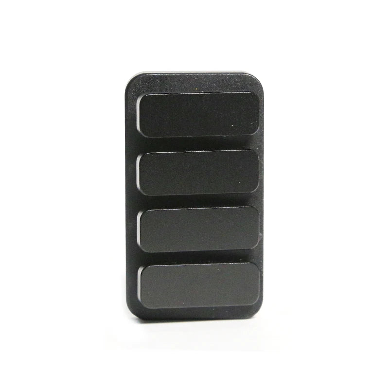 Black Piano Keys Magnetic Fidget Clicker – Premium EDC Stress Relief Executive Toy