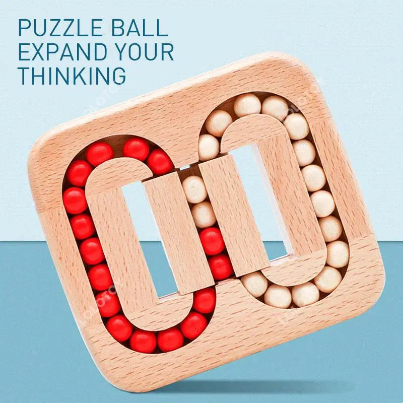 Wooden Brain Teaser Puzzle – Classic Luban Slide Lock | MindEase Smart & Calm Series